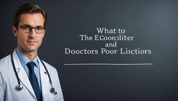 Ce qu'il faut considérer sur les médecins : bienfaits et limites